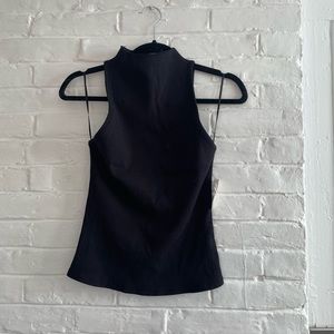 Anthropologie Ribbed mock neck tank (never worn)
